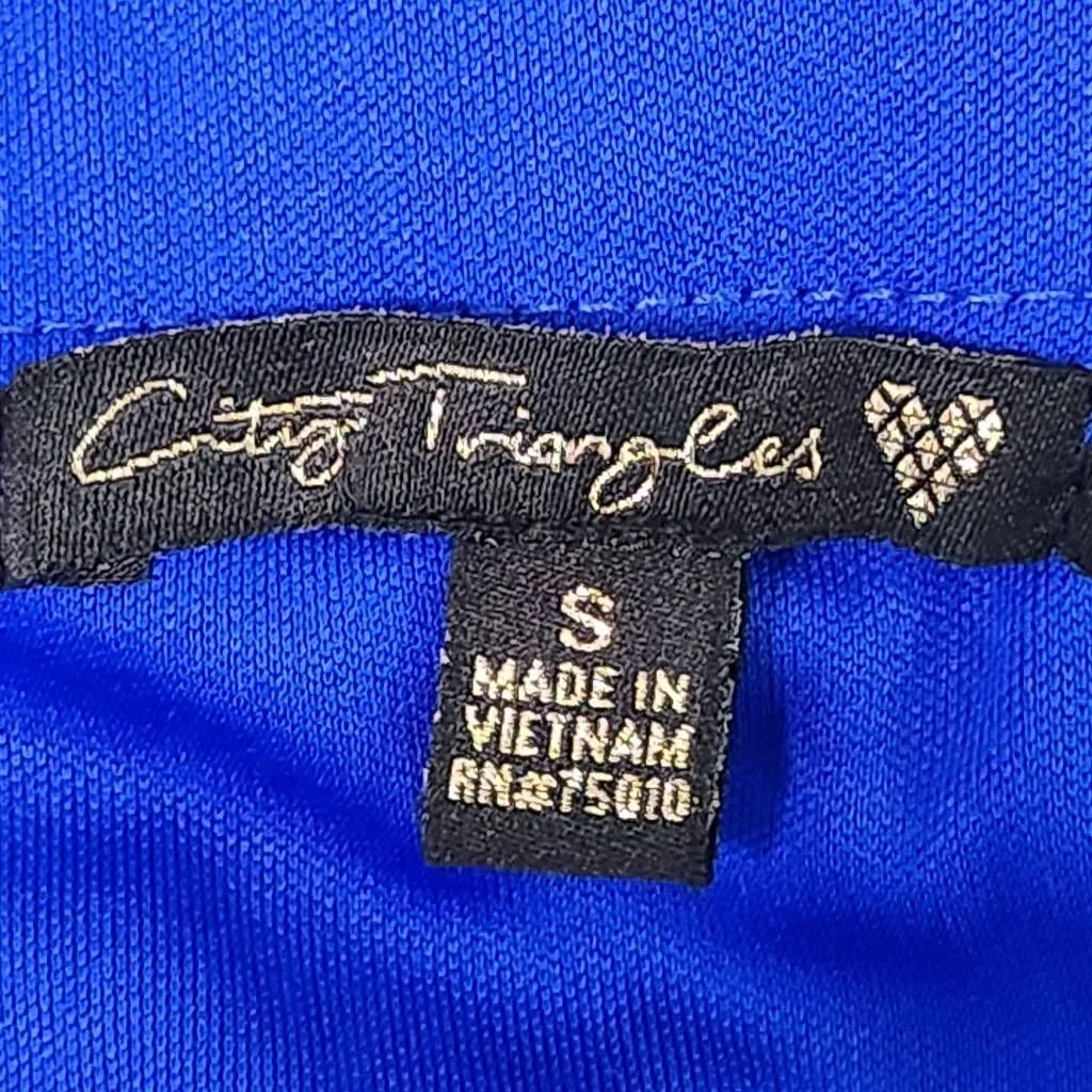 City Triangles Blue Floral Strapless Maxi Dress NWT Size Small Boho Maxi Dress - Image 7