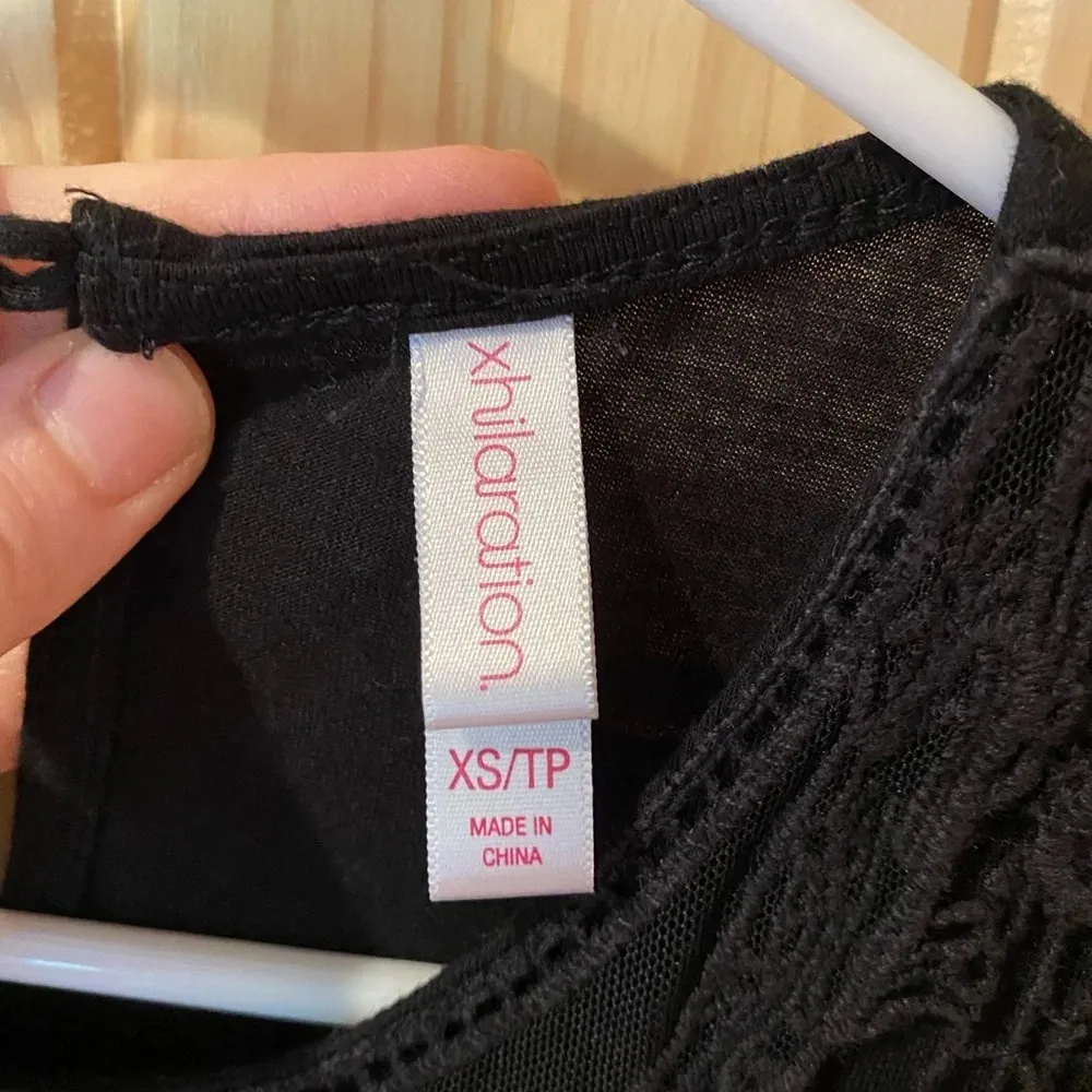 Xhilaration black floral‎ maxi dress size XS - Image 4