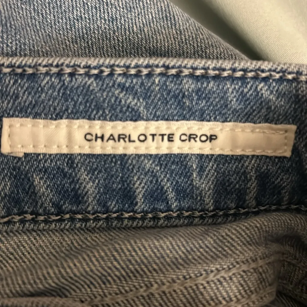 Citizens of Humanity Women’s Charlotte Crop‎ High Rise Jeans Size 30 - Image 10