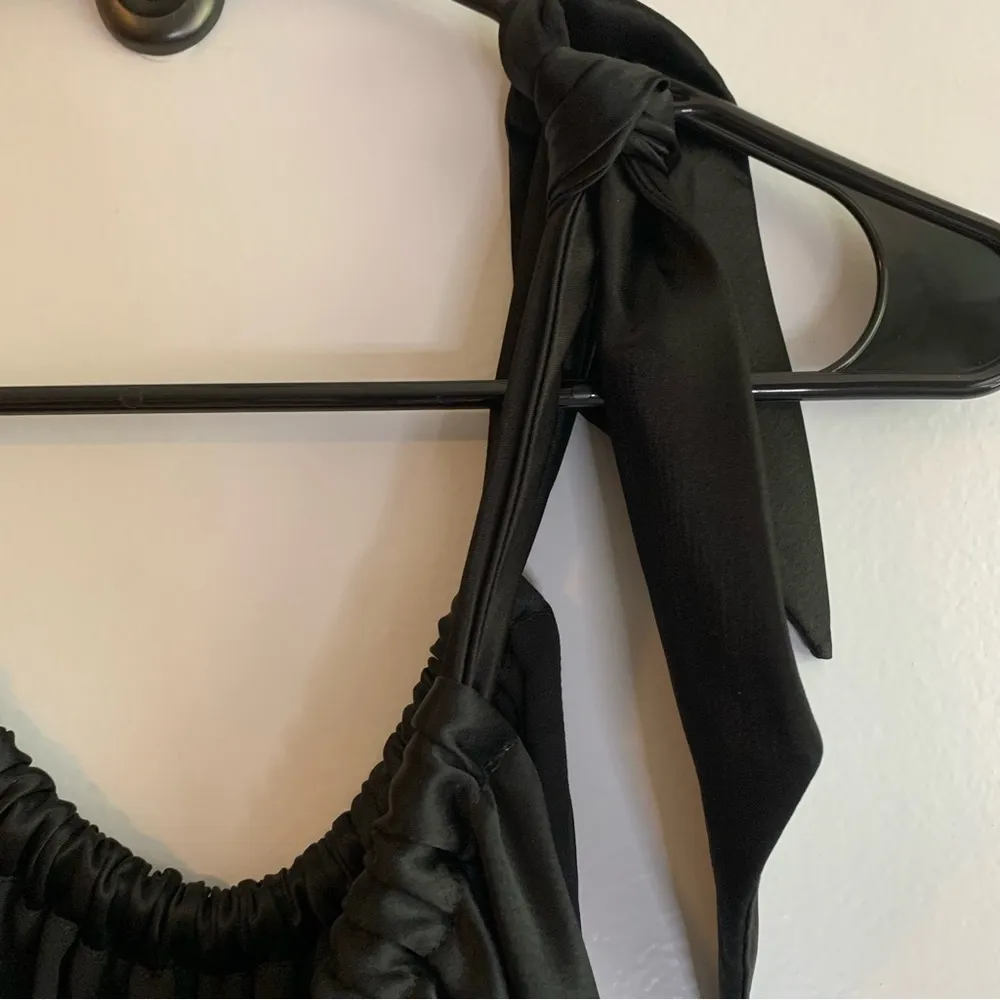 Vera Wang Maids Black Brides Maid Bridal Sleeveless Maxi Dress Size 12 - Image 11