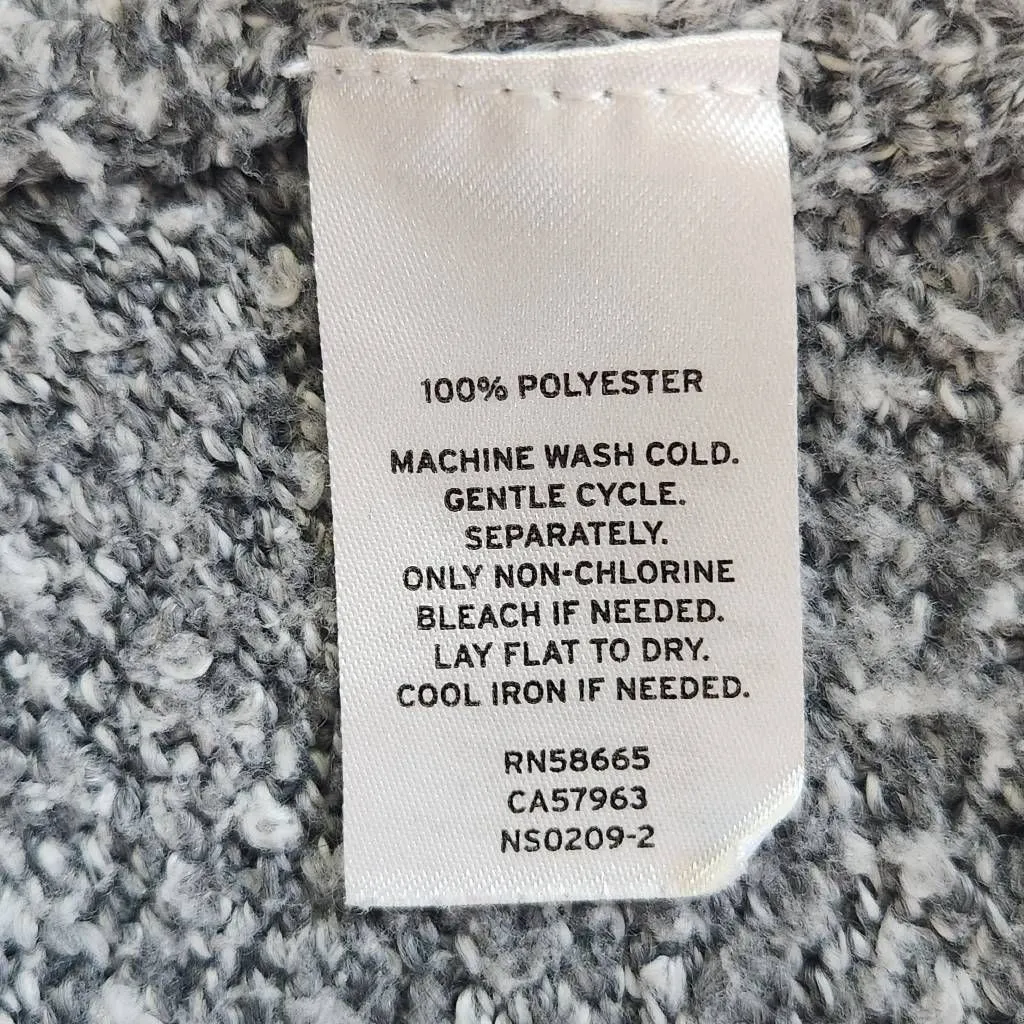 14th & Union Gray Sweater Size Medium Gray Comfy Textured Sweater - Image 7
