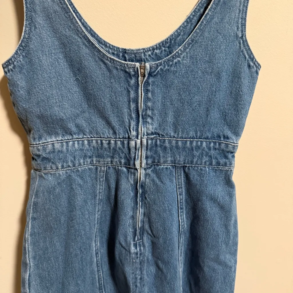 NWT Amanda Uprichard Raisa Denim Dress- Size Small - Image 10