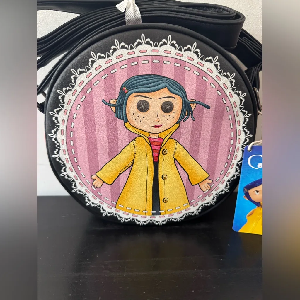 Loungefly Coraline Mother and Coraline Doll Crossbody Bag - Image 3