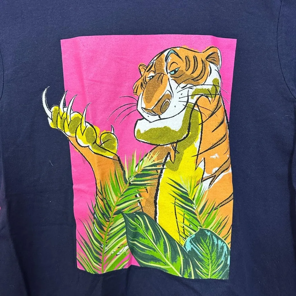 Shere Kahn the Tiger Jungle Book Disney Animated Movie Tee L - Image 2