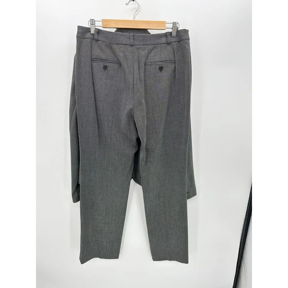 Charter Club Women 2 Piece Suit Size 10 Set Blazer Black Plaid Office Career - Image 4