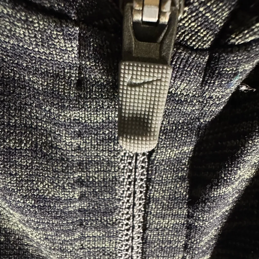 Nike  Black Zip Up Sweater - Image 4