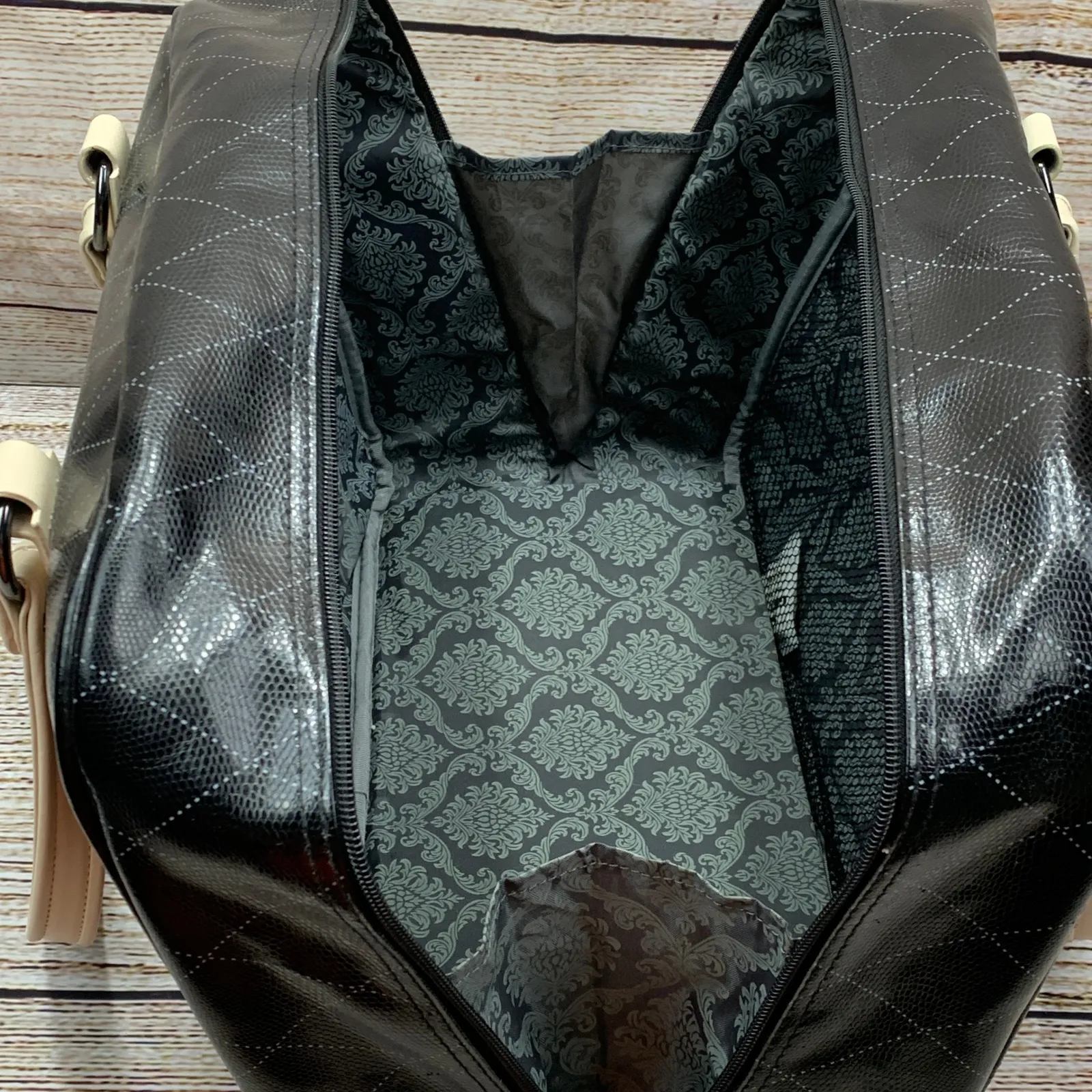 Mary Kay Bag Consultant Makeup Cosmetics‎ Tote Extra Large Sturdy Black - Image 7