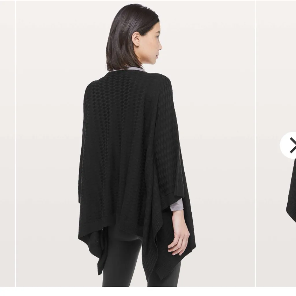 New With Tags Lululemon Divinity Poncho - Image 3