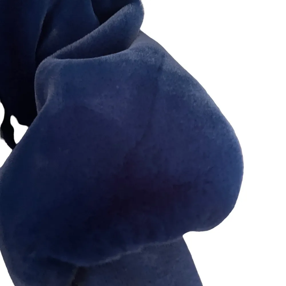 Bernie Fuzzy Jacket Size M Blue Size M - Image 6