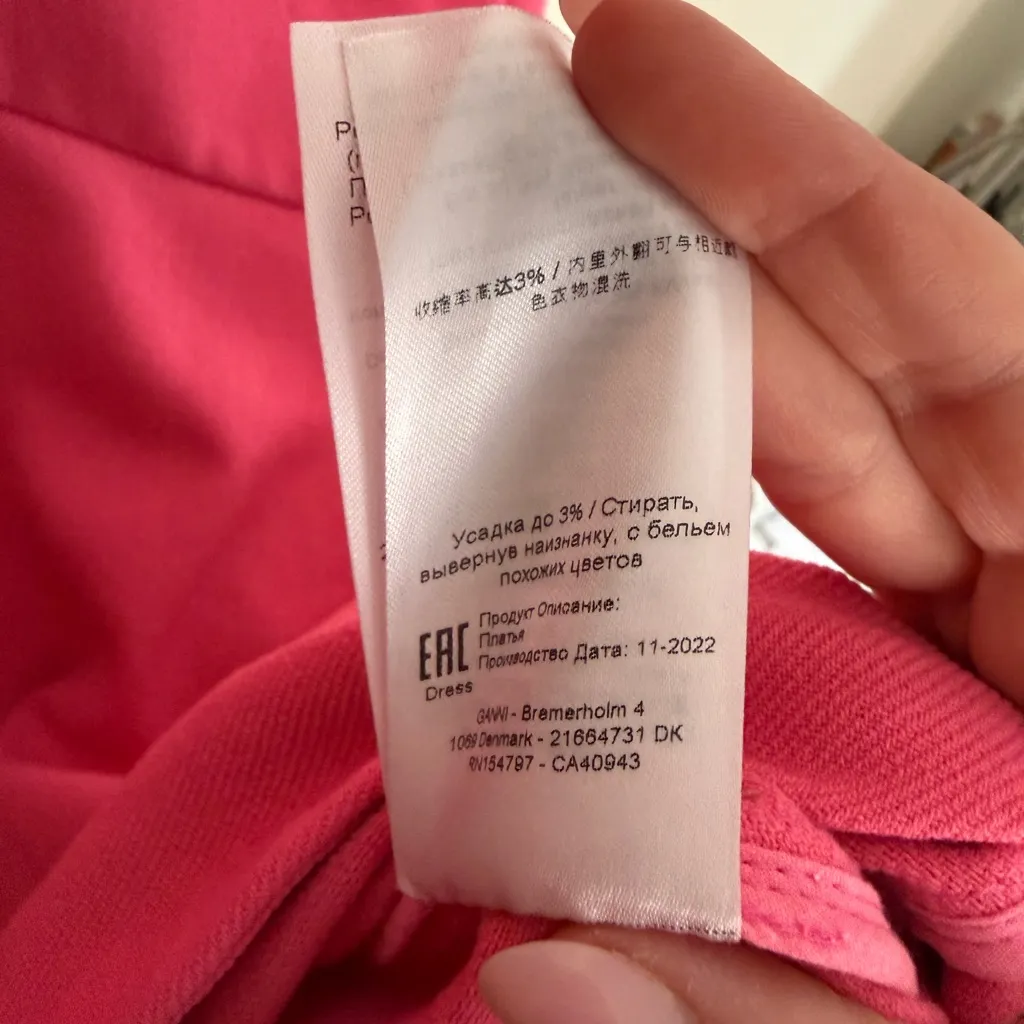 Ganni  Stretch Suiting V-Neck Mini Dress - Image 16