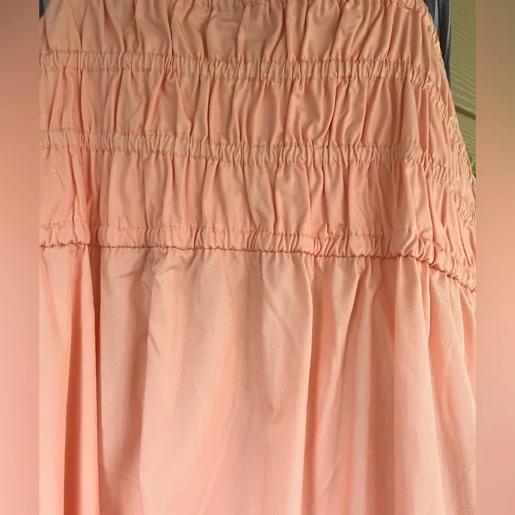 True Craft 100% Cotton Maxi Dress Size XL PEACH COLOR - Image 7