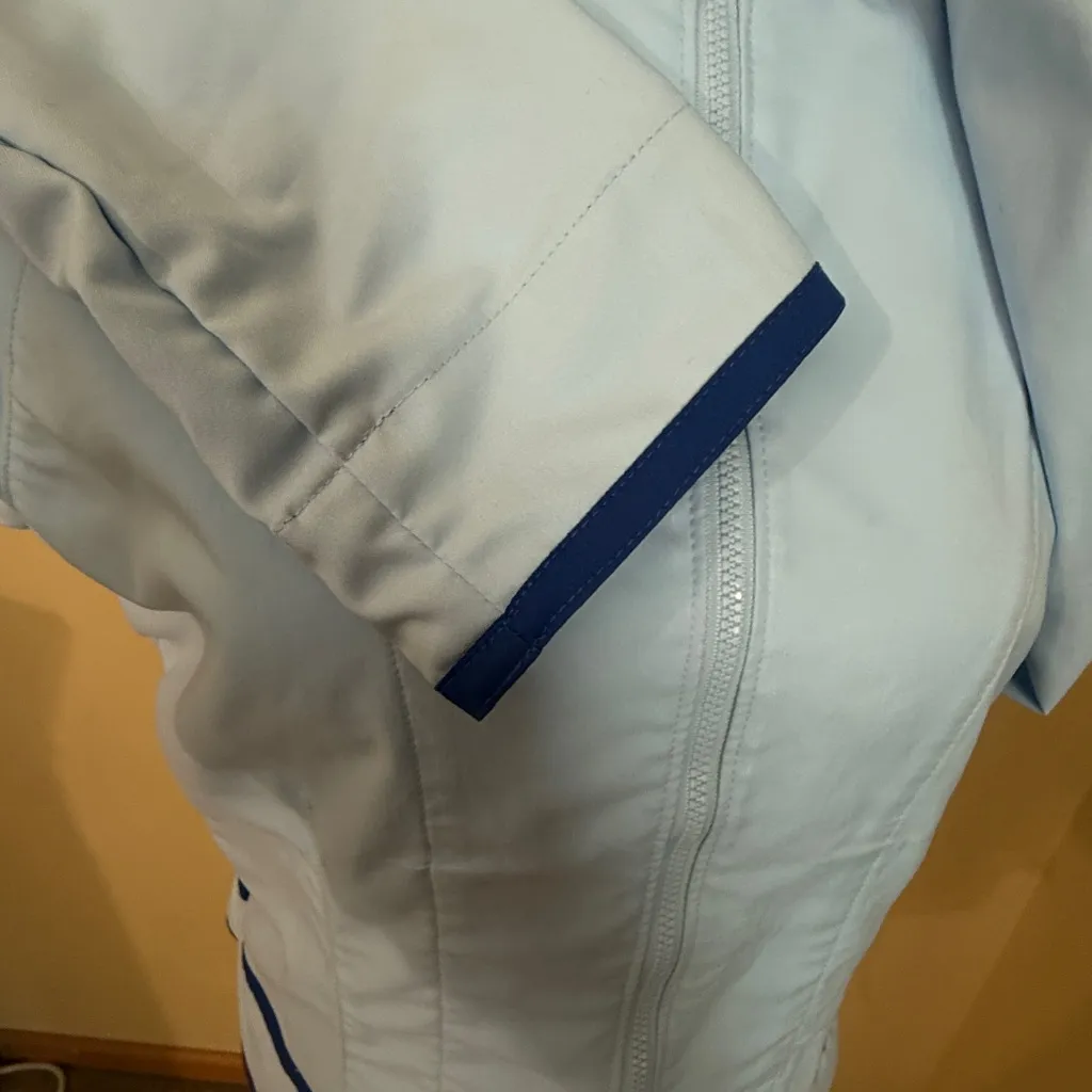 Nike Navy and Light Blue Jacket - Image 9