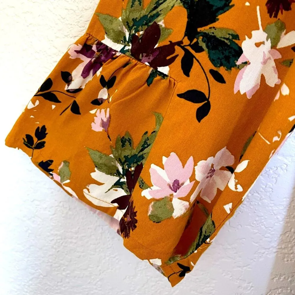 J.Jill MariGold Floral V - Image 5