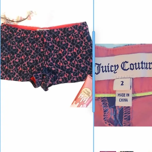 COPY - Juicy Couture pink lace shorts - nwot - Image 2