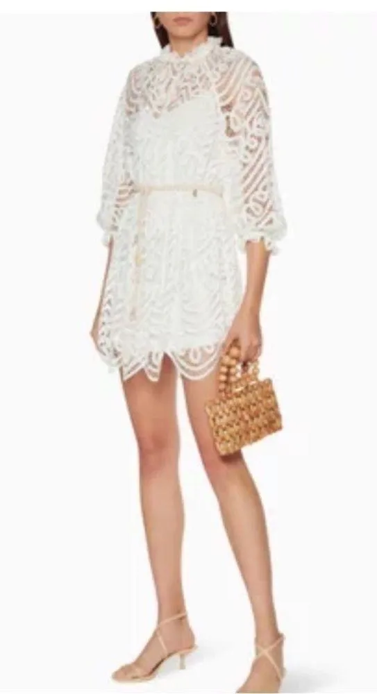 NWT zimmermann white lace dress - Image 4