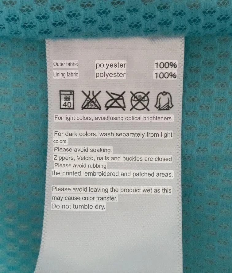 Neo Fuzzy teddy bear fleece jacket white/blue size XSmall US womens - Image 8