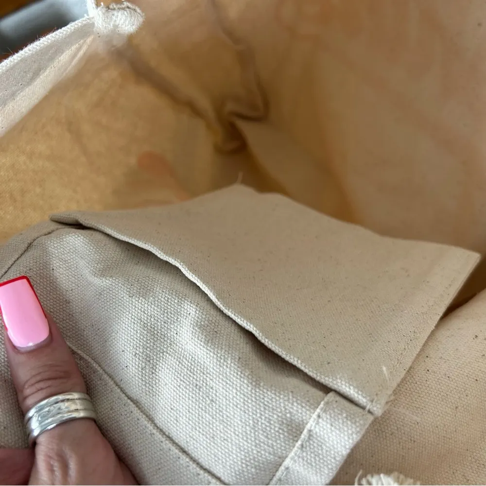 Eccolo | HELLO SUNSHINE Canvas Tote Bag Yellow - Image 9