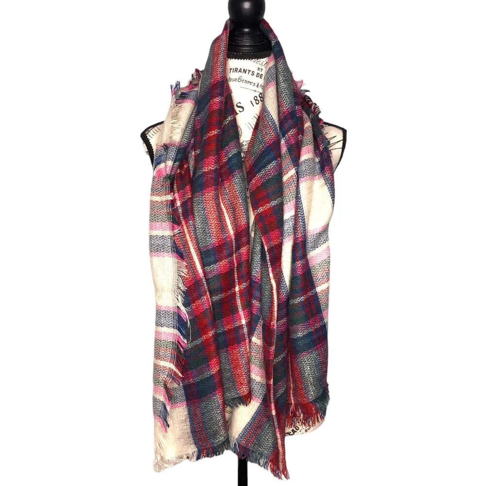 Large Plaid Multi - Image 3