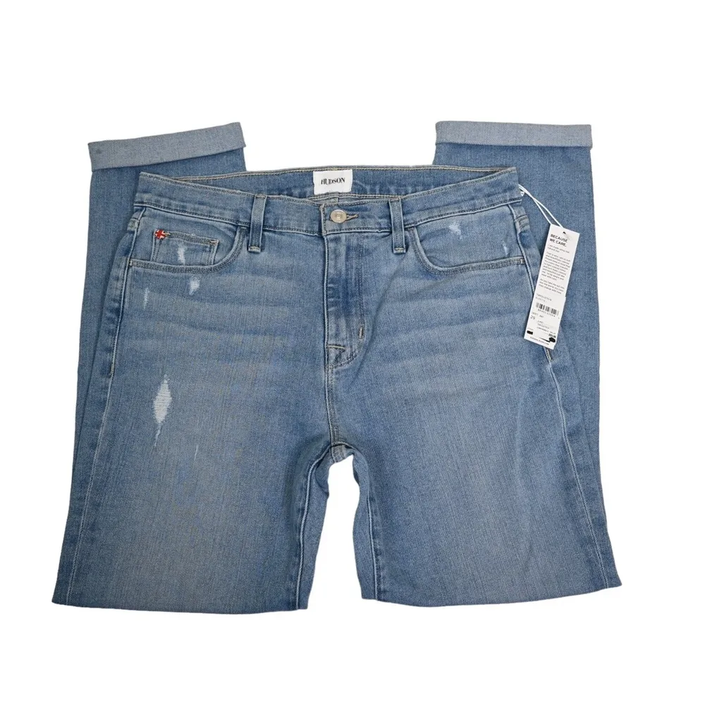 Hudson Jeans Womens 29 Natalie Mid Rise Slim Leg Boyfriend NEW - Image 5