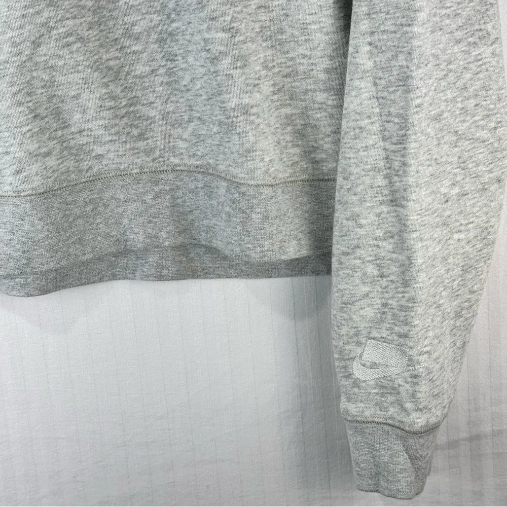 Nike NSW Nike Sports Wear Oversized Baggy Light Gray Hooded Sweater Size Small - Image 5