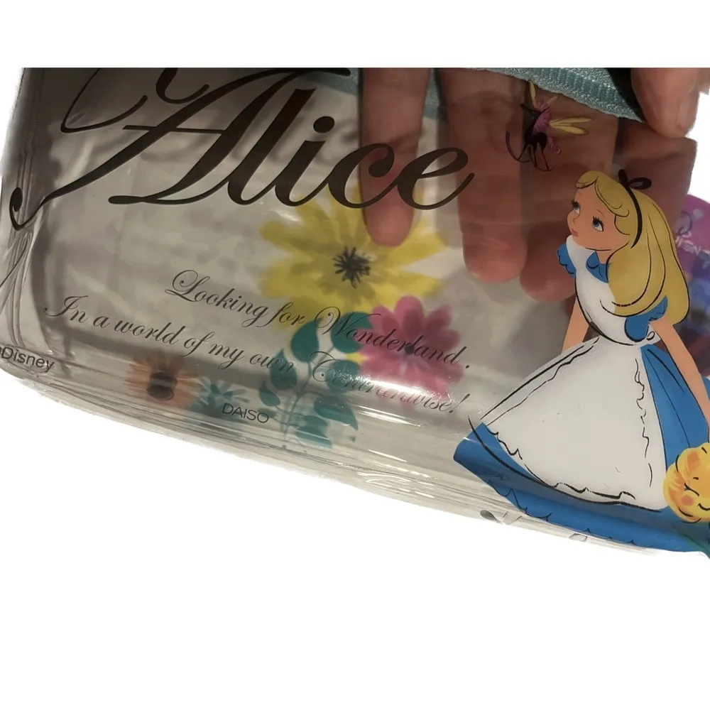 NWT Disney’s Alice in Wonderland Boat Shaped Zipper Storage Pouch Bag - Image 7
