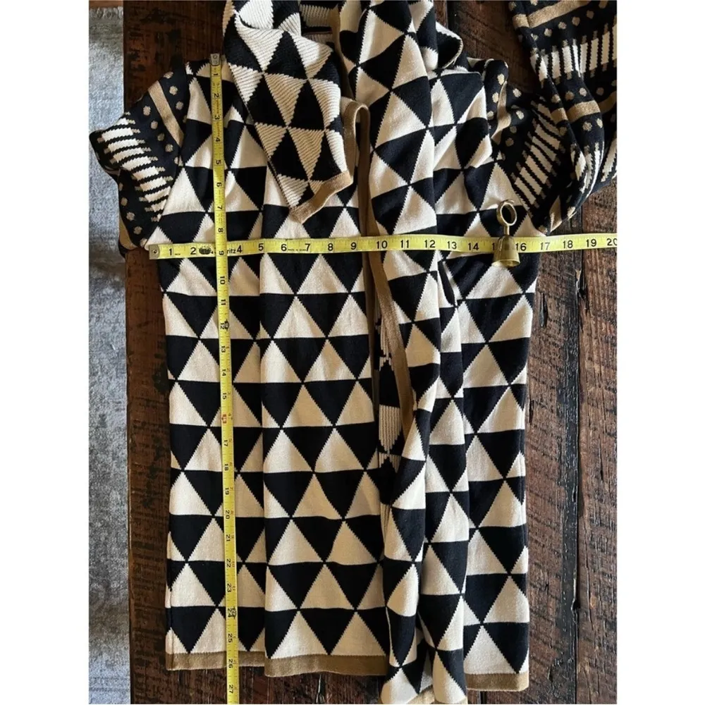 THML boho knit cardigan size small - Image 8