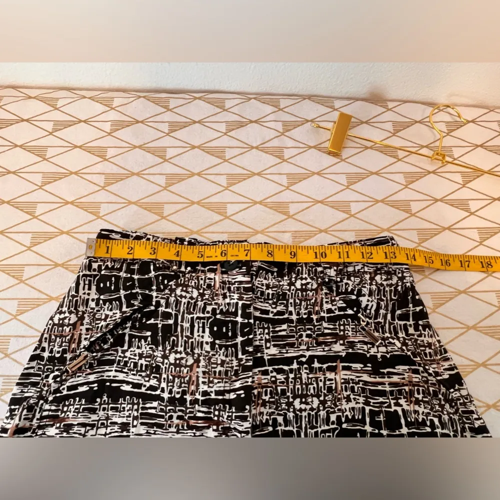 Jamie Sadock Abstract Golf/Tennis Pickleball Skort Size 4 Black - Image 15