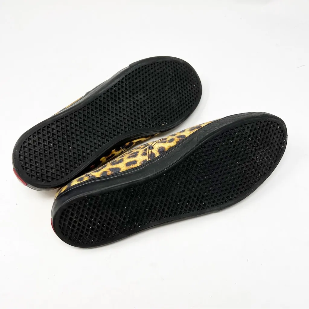 Vans Off the Wall Cheetah Print Sneakers Unisex 9.5W / 8M - Image 5