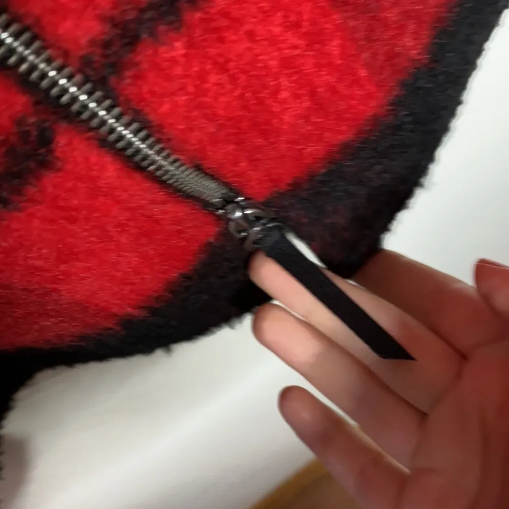 Treasure & Bond Buffalo check plaid hooded zip up cape with pockets - Image 10