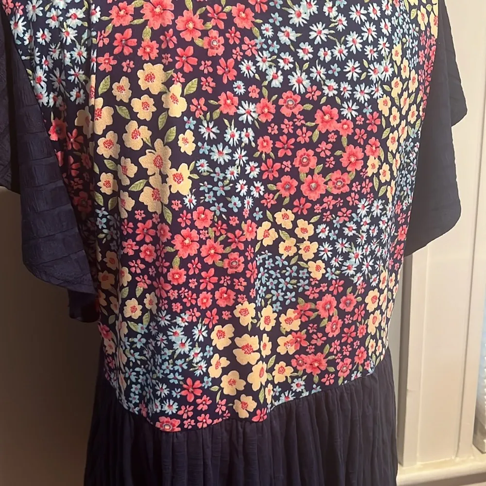 Haptics by Holly Harper Ruffle-Sleeve Skirted Blouse (M) - Image 6