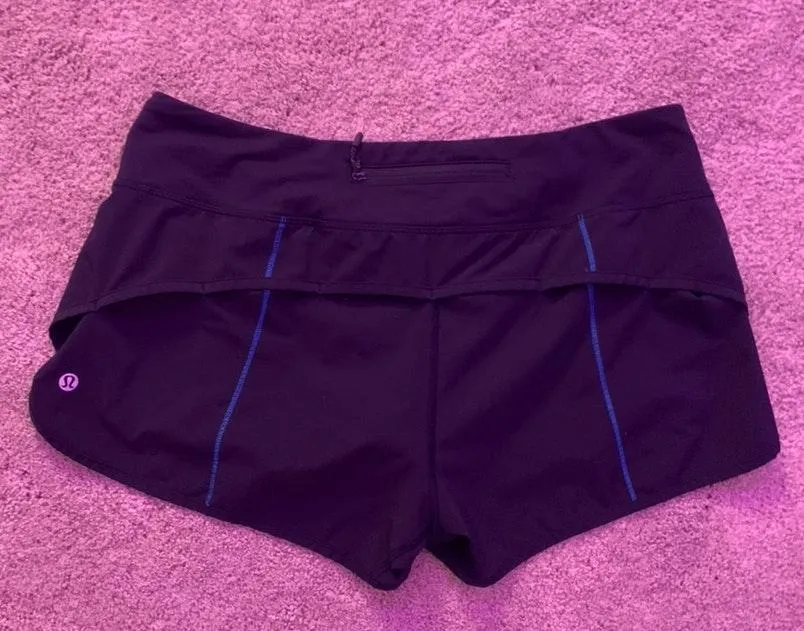Lululemon Navy Blue Shorts - Image 2