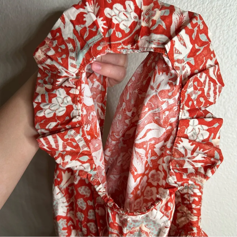 Ulla Johnson Lyla Top in Orange Blossom 00 - Image 6