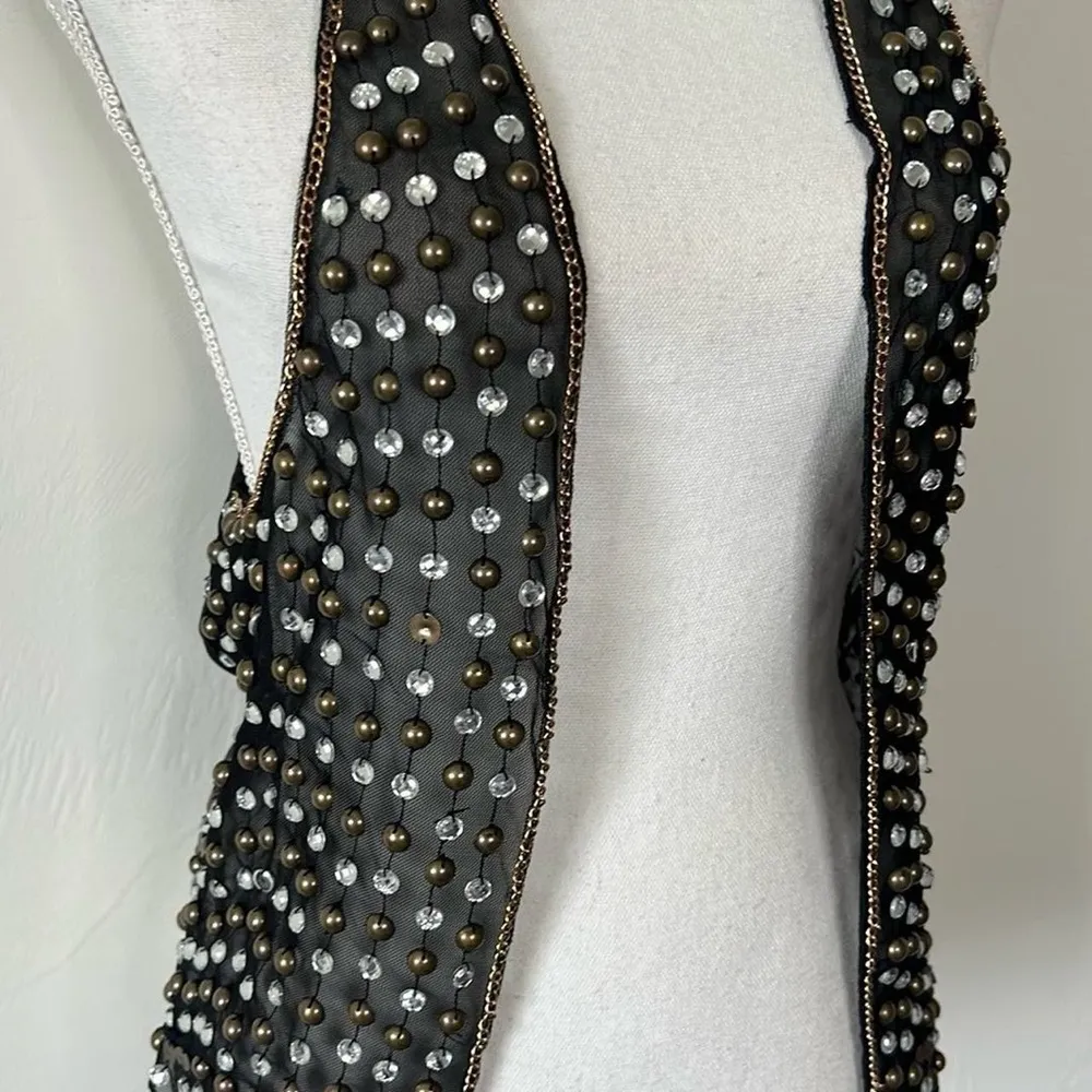Studded Rhinestone Vest - Image 4