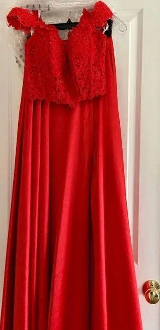 Red Prom Dress - Image 4