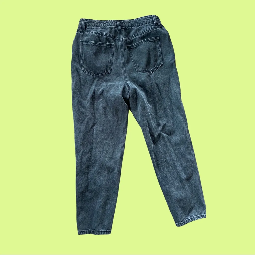 Indigo Rising pleated black mom jeans 🔥 Size undefined - Image 3