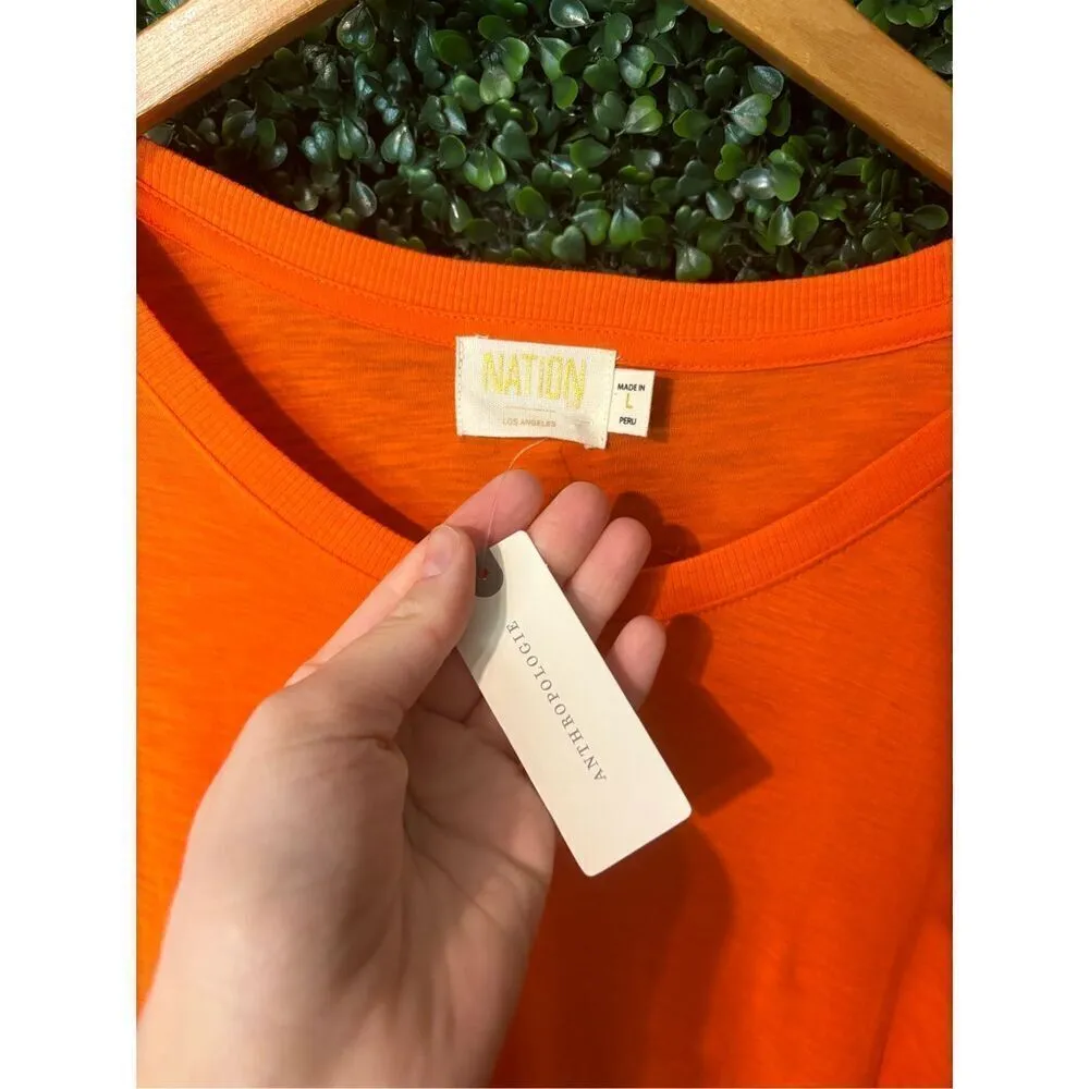 Nation Ltd Azalia Combo Shirt Dress Women's Sz Large NWT Anthropologie - Image 6