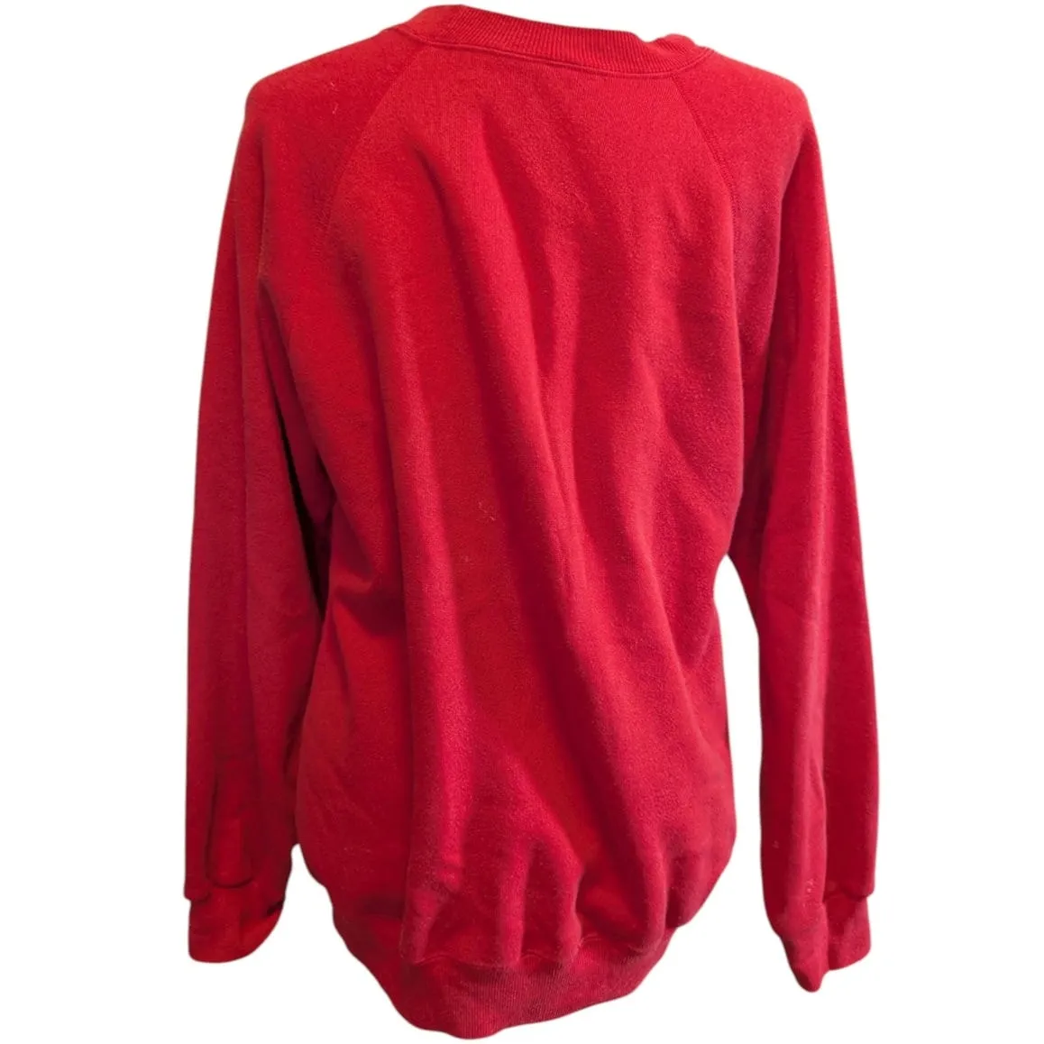 Vintage 1987-1988 San Diego Zoo
Panda Exhibit Sweatshirt Red - Image 3