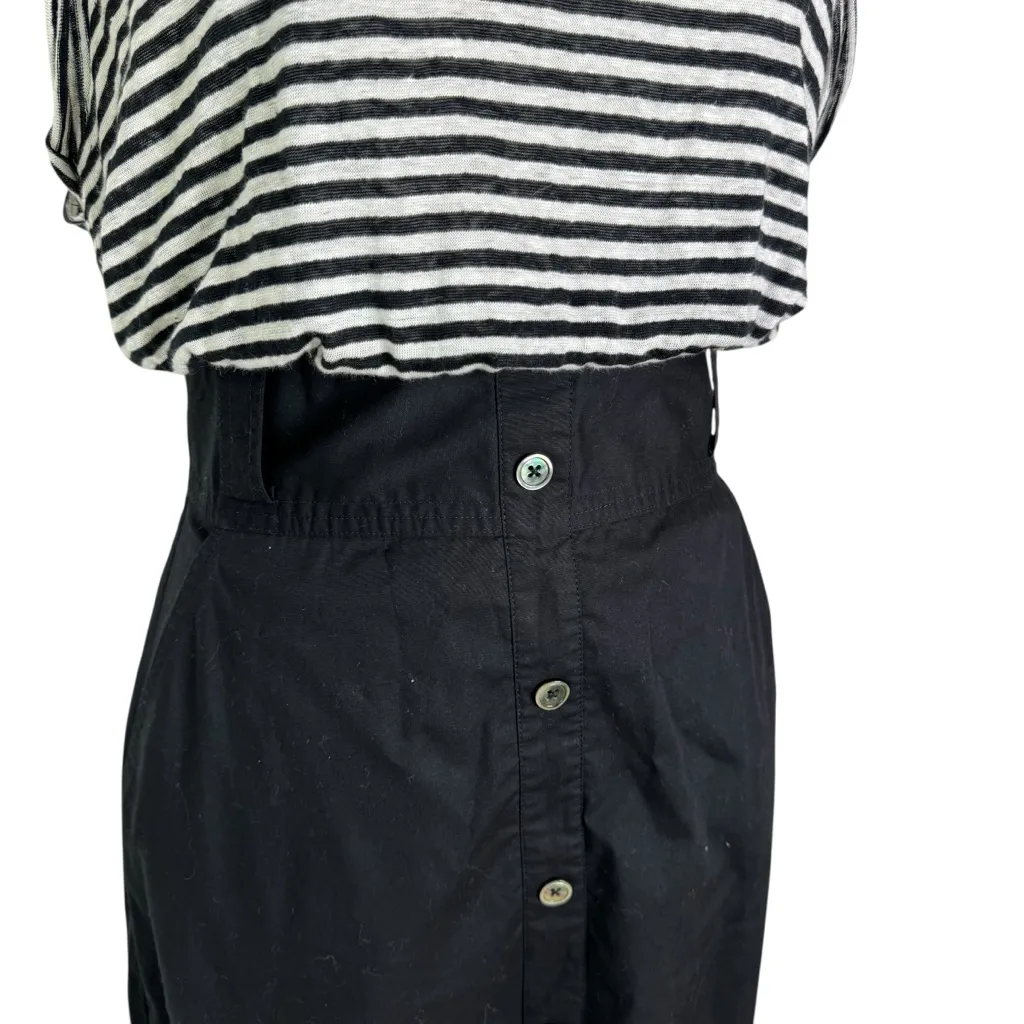 Veronica Beard Linen Capri Midi Dress Black Size S - Image 9