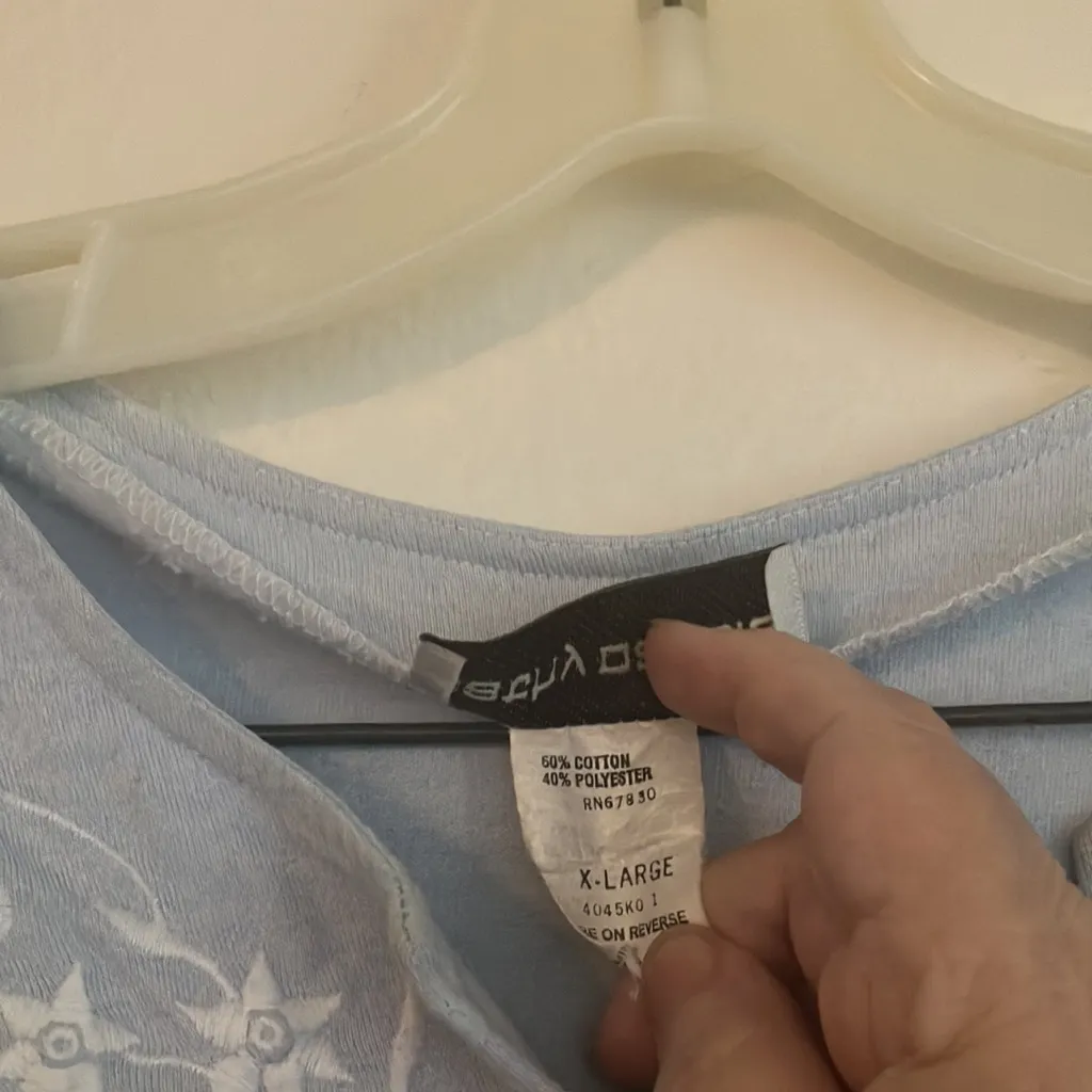 Cathy Daniels FINAL MARKDOWN  summer top xl - Image 4