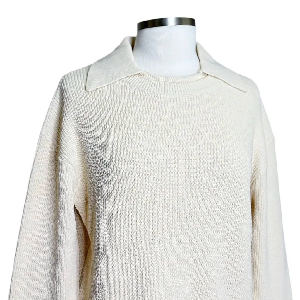 AYA MUSE Keri Knit Sweater, Cream, Small - Image 12