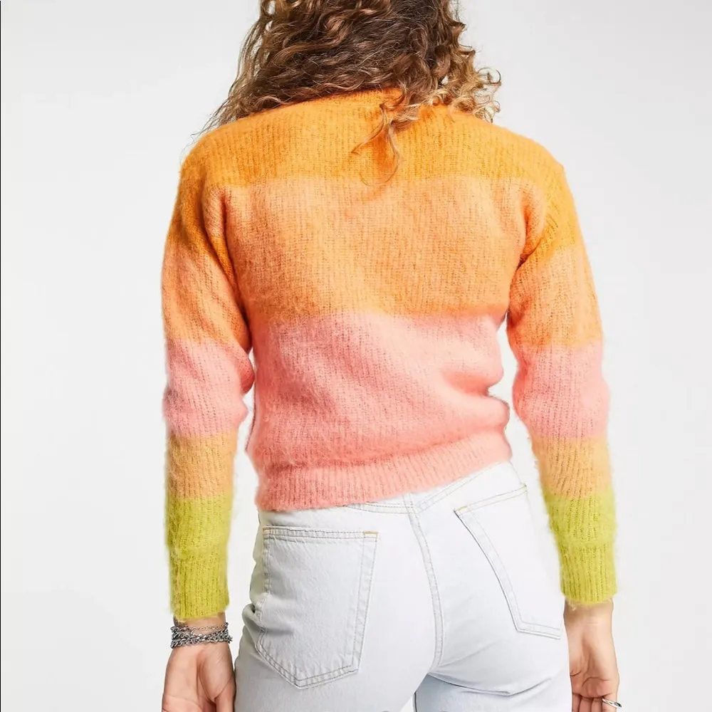 Free People Cozy Wool Blend Sweater in Autumn Sky XS - Image 3