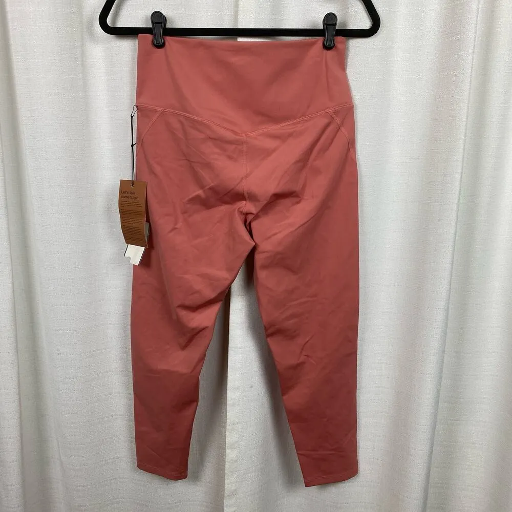 Girlfriend Collective Primrose Peach Pink High Rise Compressive Legging Sz.L NWT - Image 9