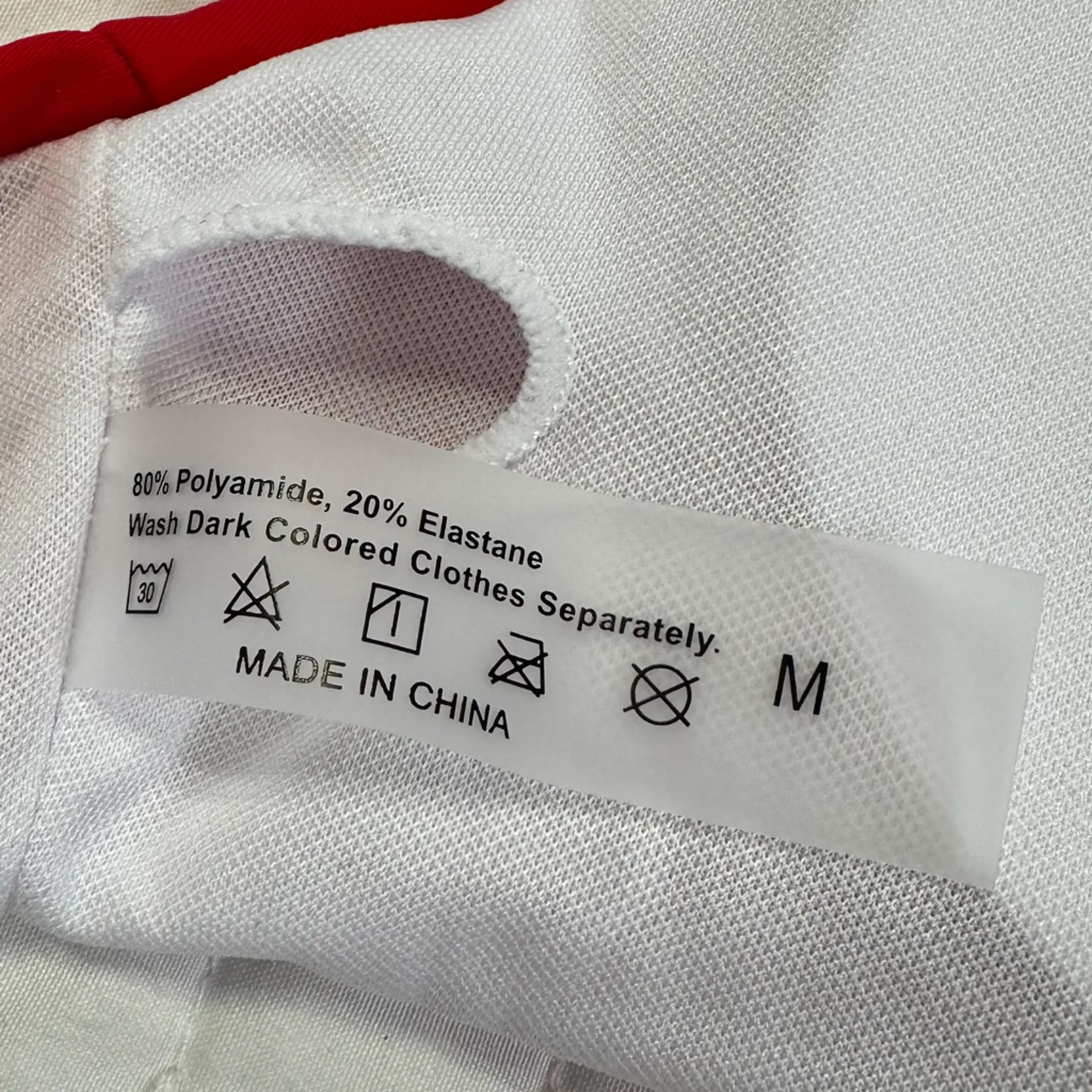 SHEIN Classic Red Bikini Set With Adjustable Straps And Padding In Size M - Image 6