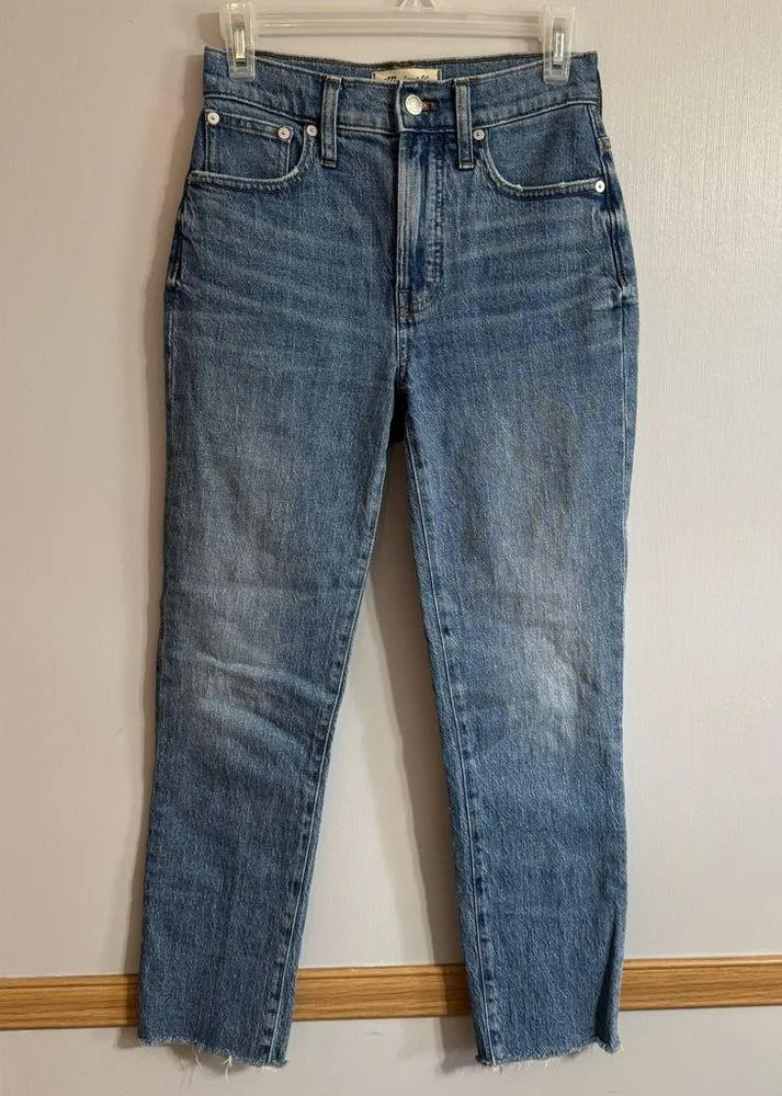Madewell The Perfect Vintage Jean Size 23 Straight Leg Jeans - Image 12