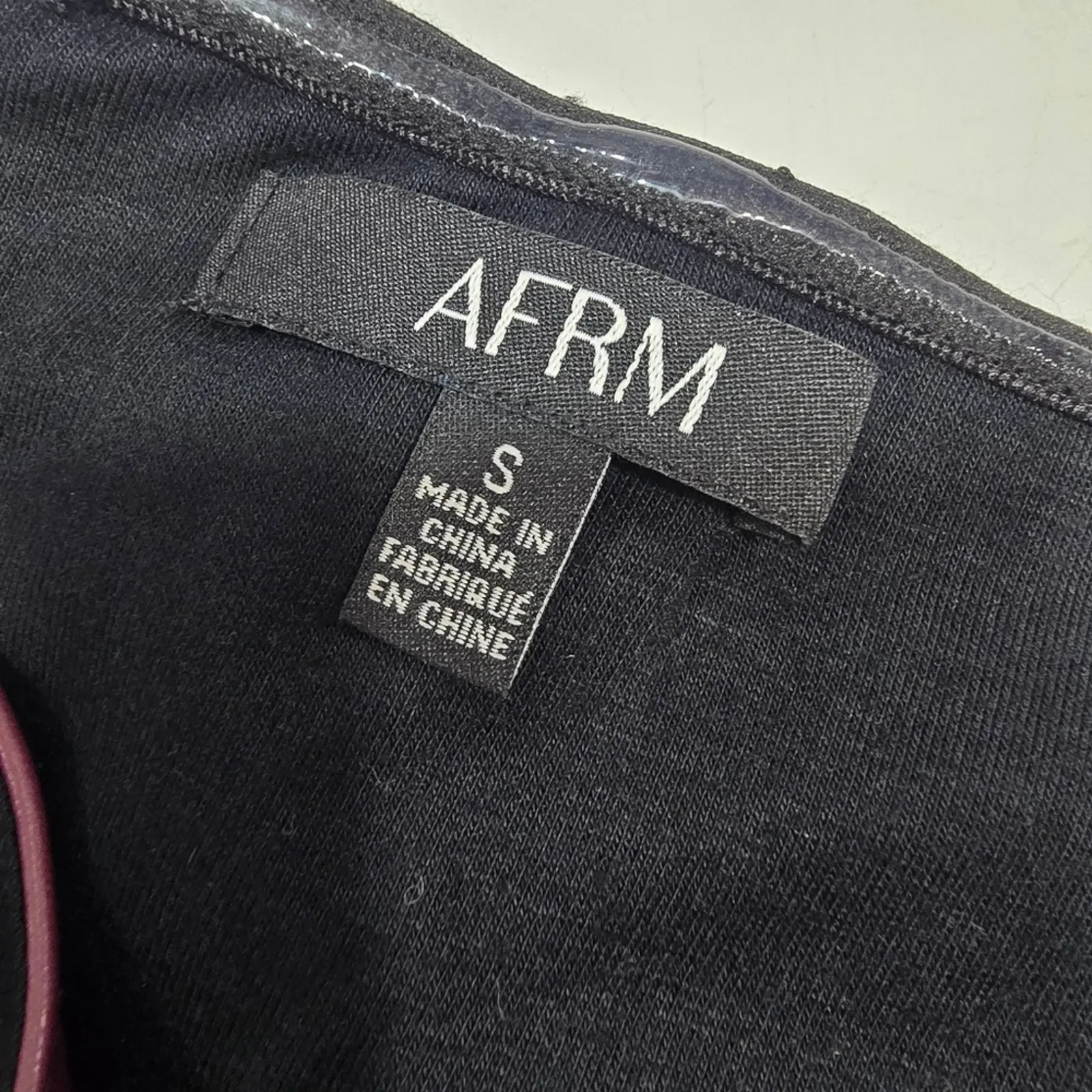 AFRM Inessa Top in Noir Fig Small Purple - Image 10