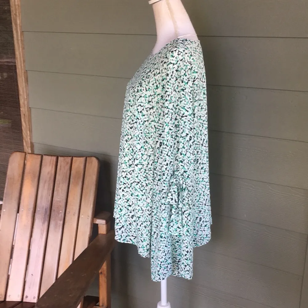 Kaari Blue Floral Blouse - Image 3