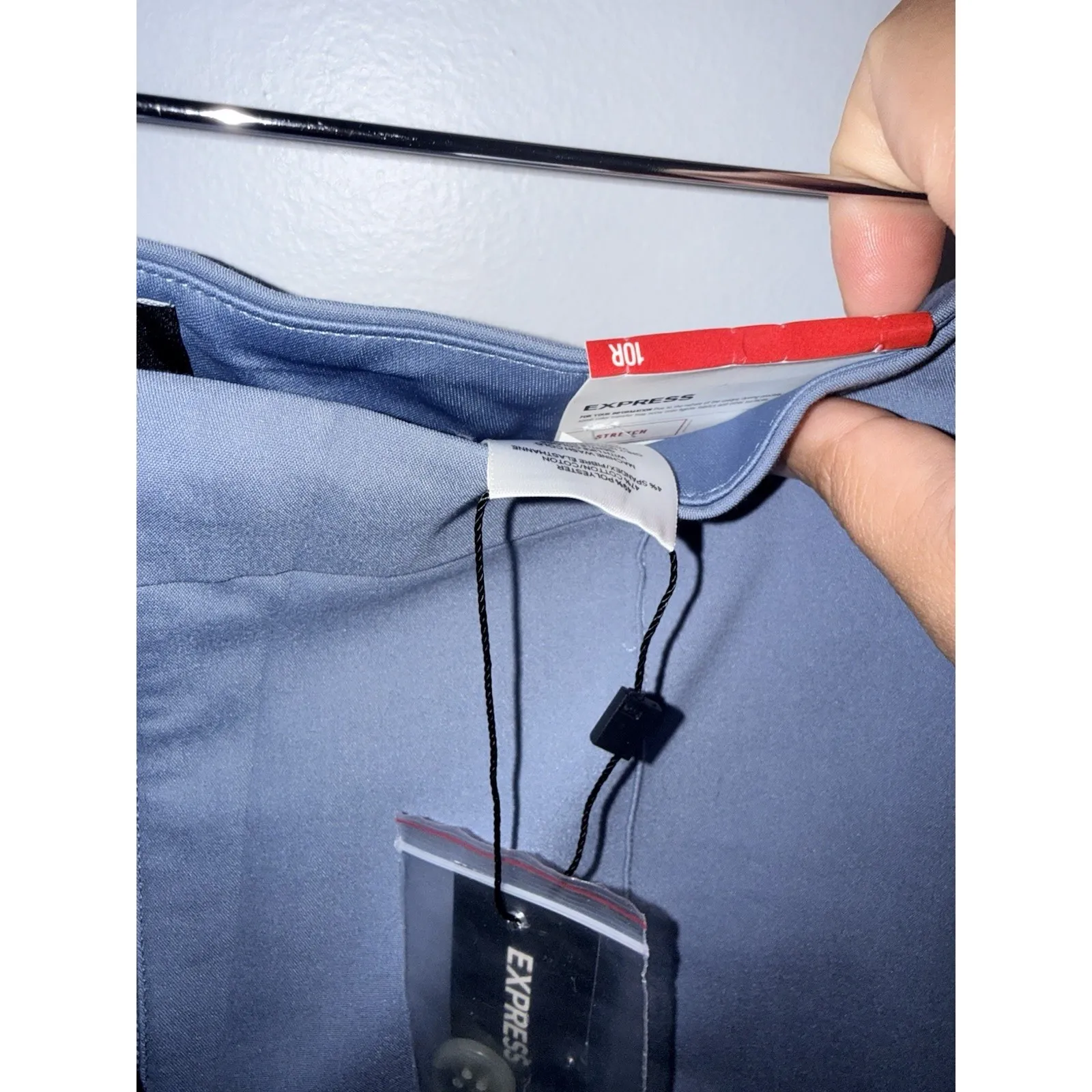 Women's Express Ankle High Rise Stretch - Navy - Sz 10 Regular - NWT W - Image 6