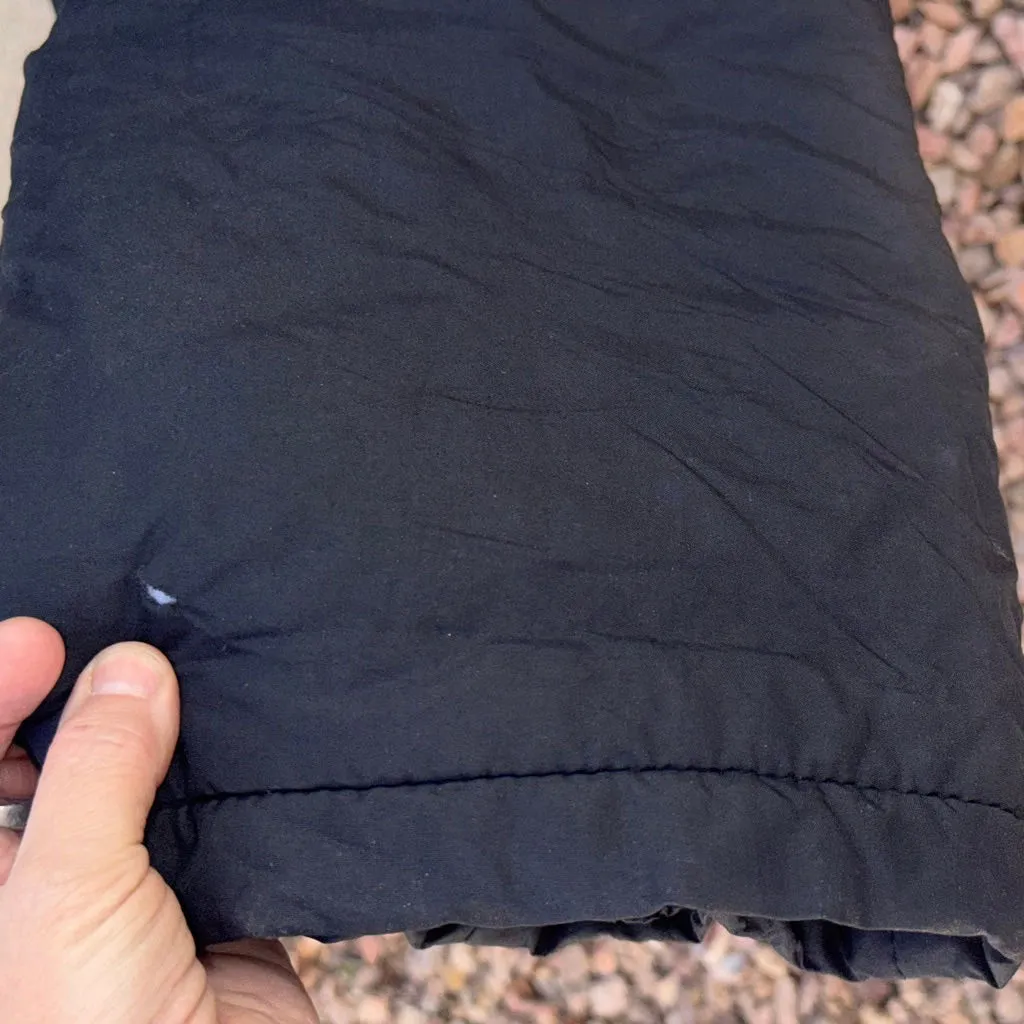 Vintage Sportina Black Ski Bib Snowsuit Overalls Women's M Size M - Image 5