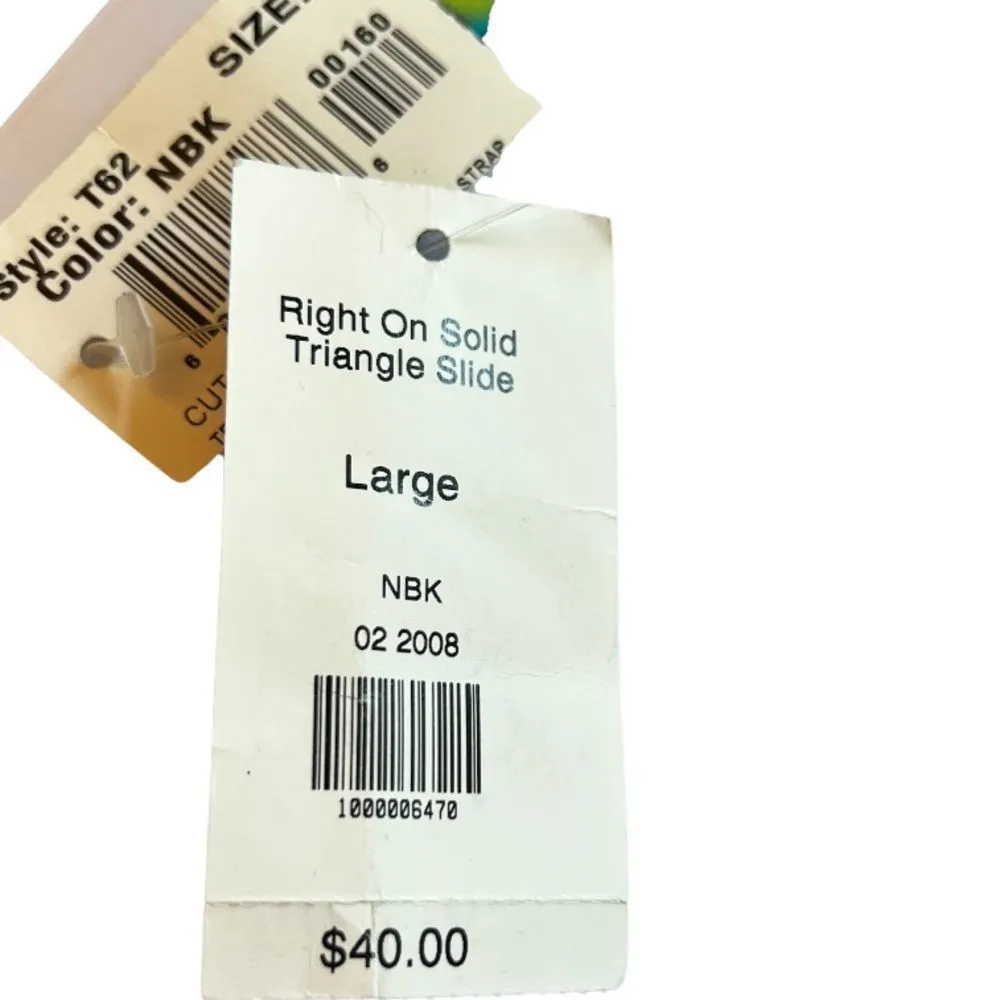 Point Conception‎ Bikini Top nwt Black Size L - Image 6