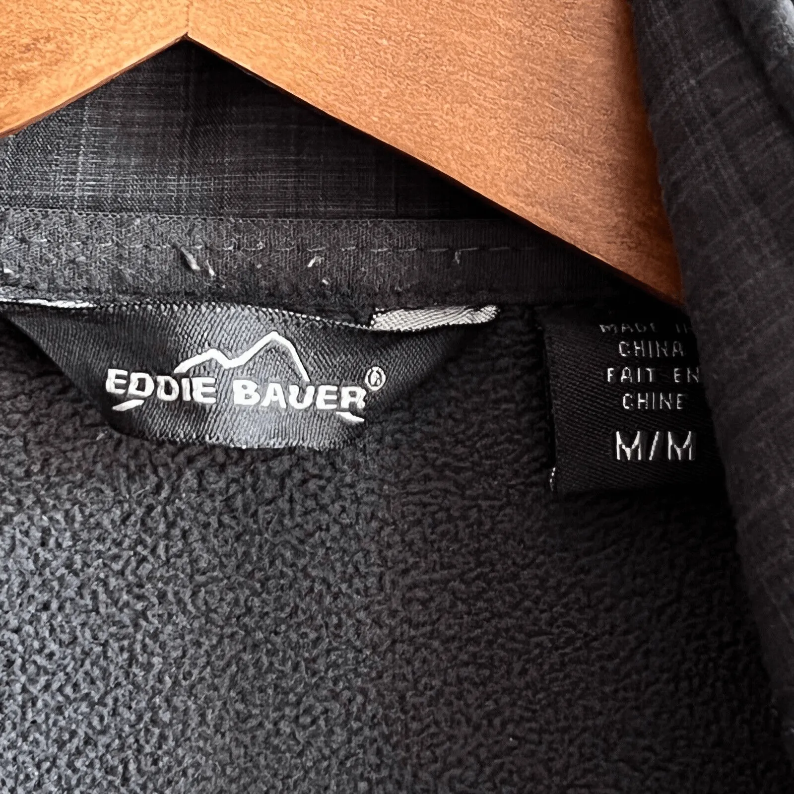 Eddie Bauer  Shaded Crosshatch Soft Shell Jacket Princeton Gray Medium - Image 8